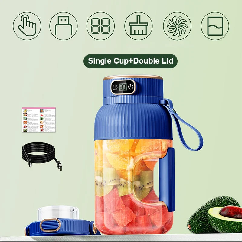 Multifunctional Portable Juicer Cup With Digital Display - Image 5