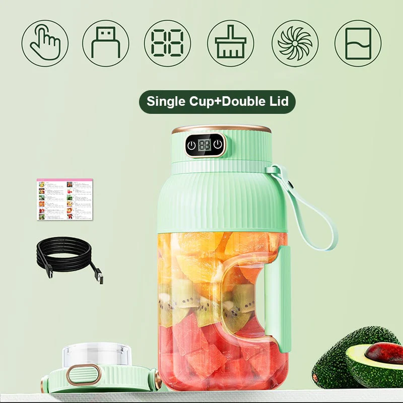 Multifunctional Portable Juicer Cup With Digital Display - Image 6