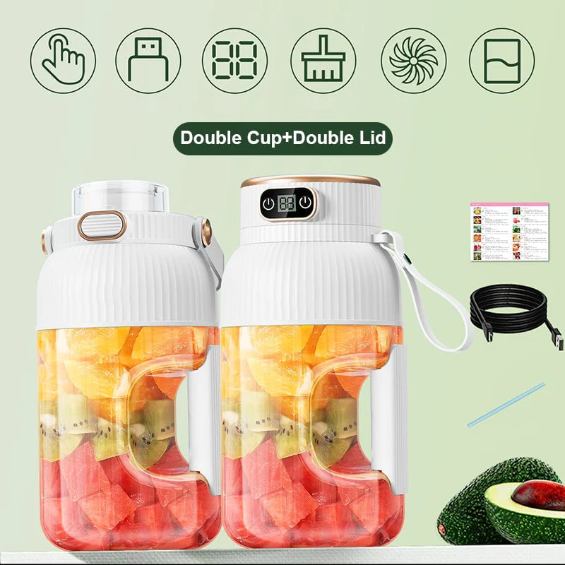 Multifunctional Portable Juicer Cup With Digital Display - Image 7