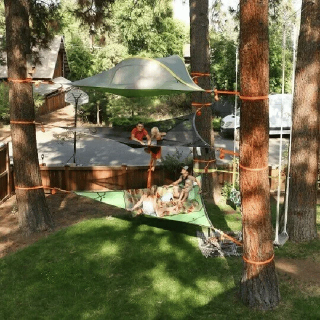 Portable Multiplayer Triangle Hammock - Image 15