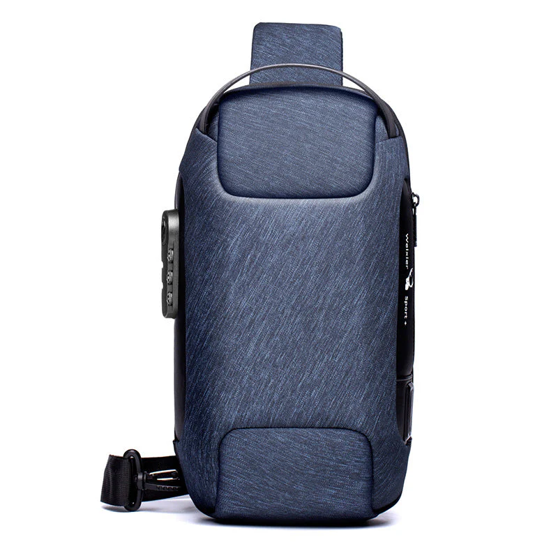 USB charging sport sling Anti-theft shoulder bag(Buy 2 Free Shipping) - Image 10