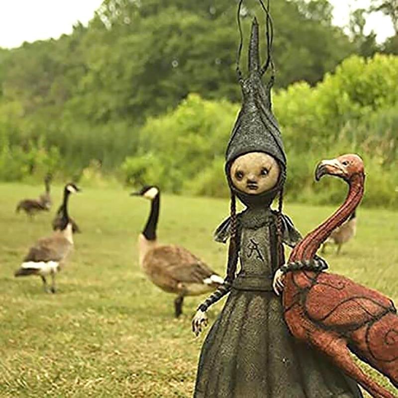 Nightmare Witch Resin Crafts Halloween Garden Decoration - Image 3