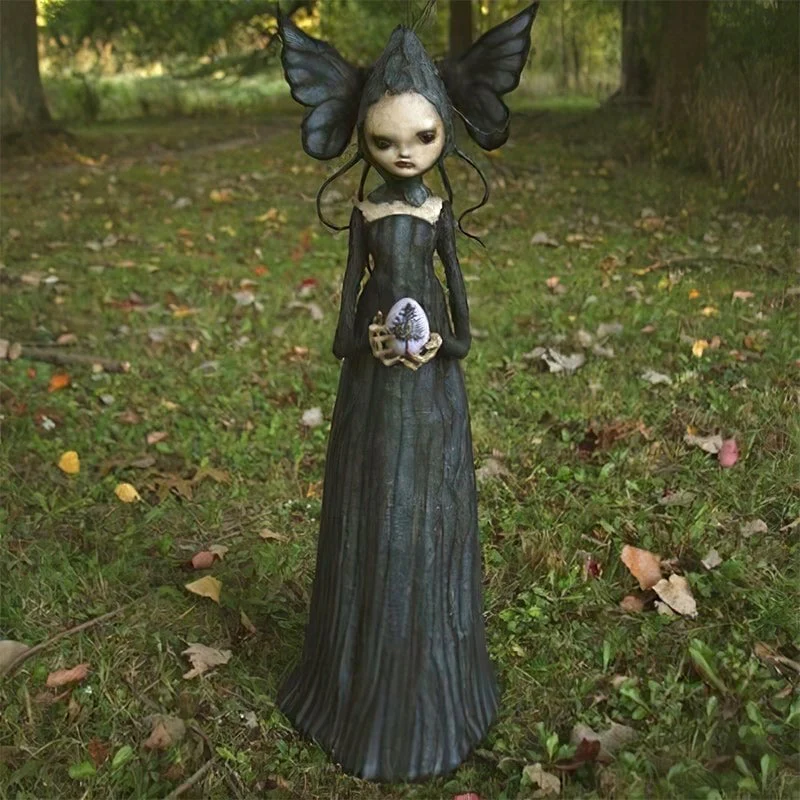 Nightmare Witch Resin Crafts Halloween Garden Decoration - Image 5