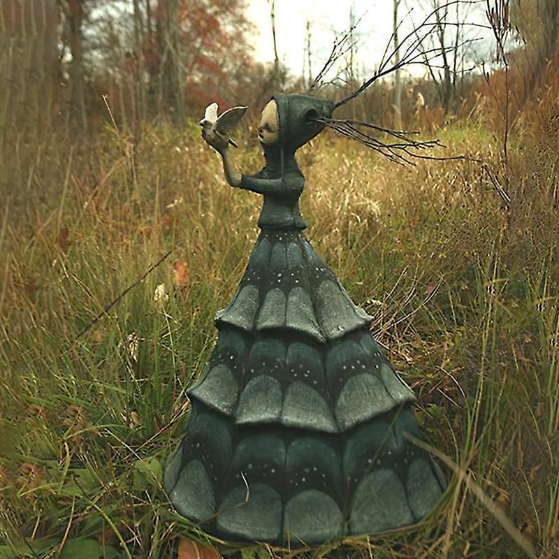 Nightmare Witch Resin Crafts Halloween Garden Decoration - Image 6
