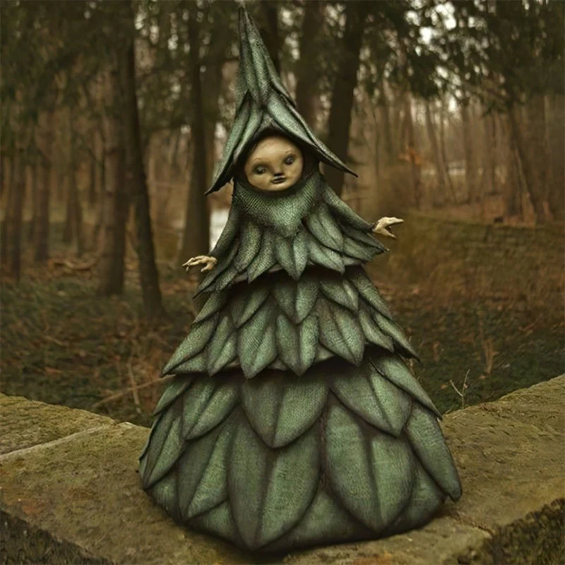 Nightmare Witch Resin Crafts Halloween Garden Decoration - Image 7