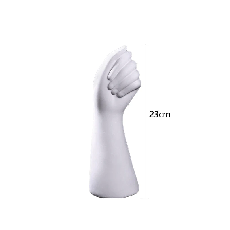 Ceramics Vase Modern Creative Hand Vase Flowers Home Decor Gifts - Image 4