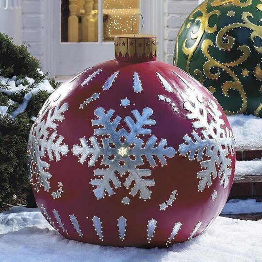 🎉Outdoor Christmas PVC inflatable Decorated Ball - Image 16