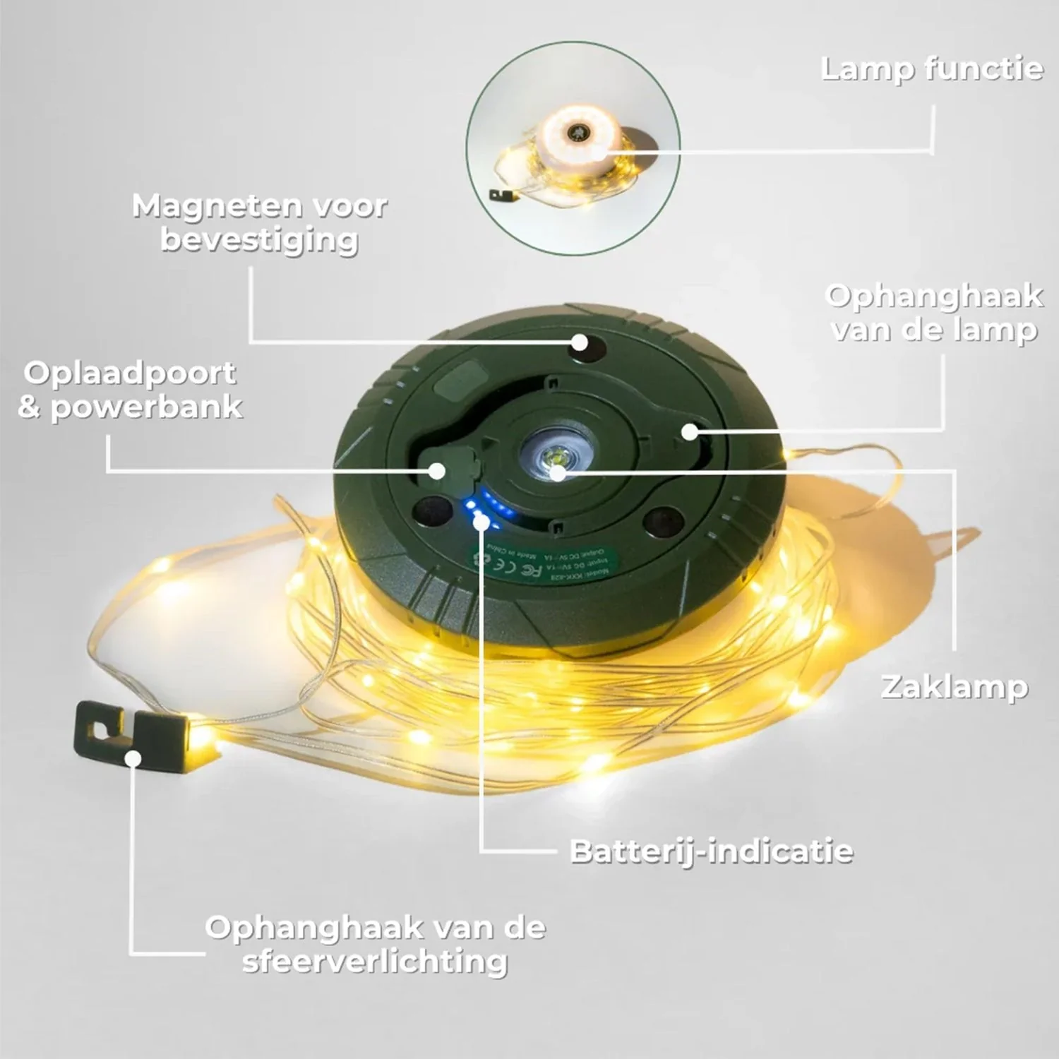 🎄💥Outdoor Waterproof Portable Storage Light - Image 4