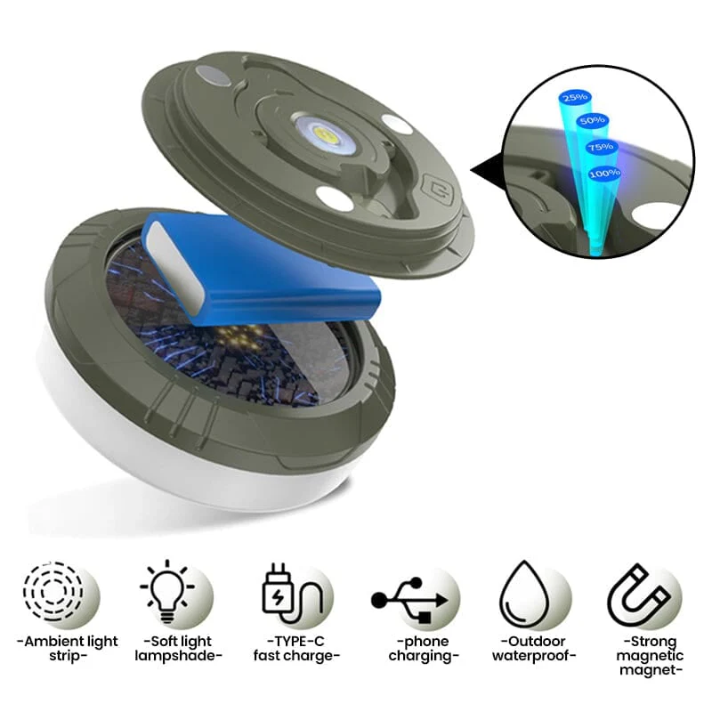 🎄💥Outdoor Waterproof Portable Storage Light - Image 7