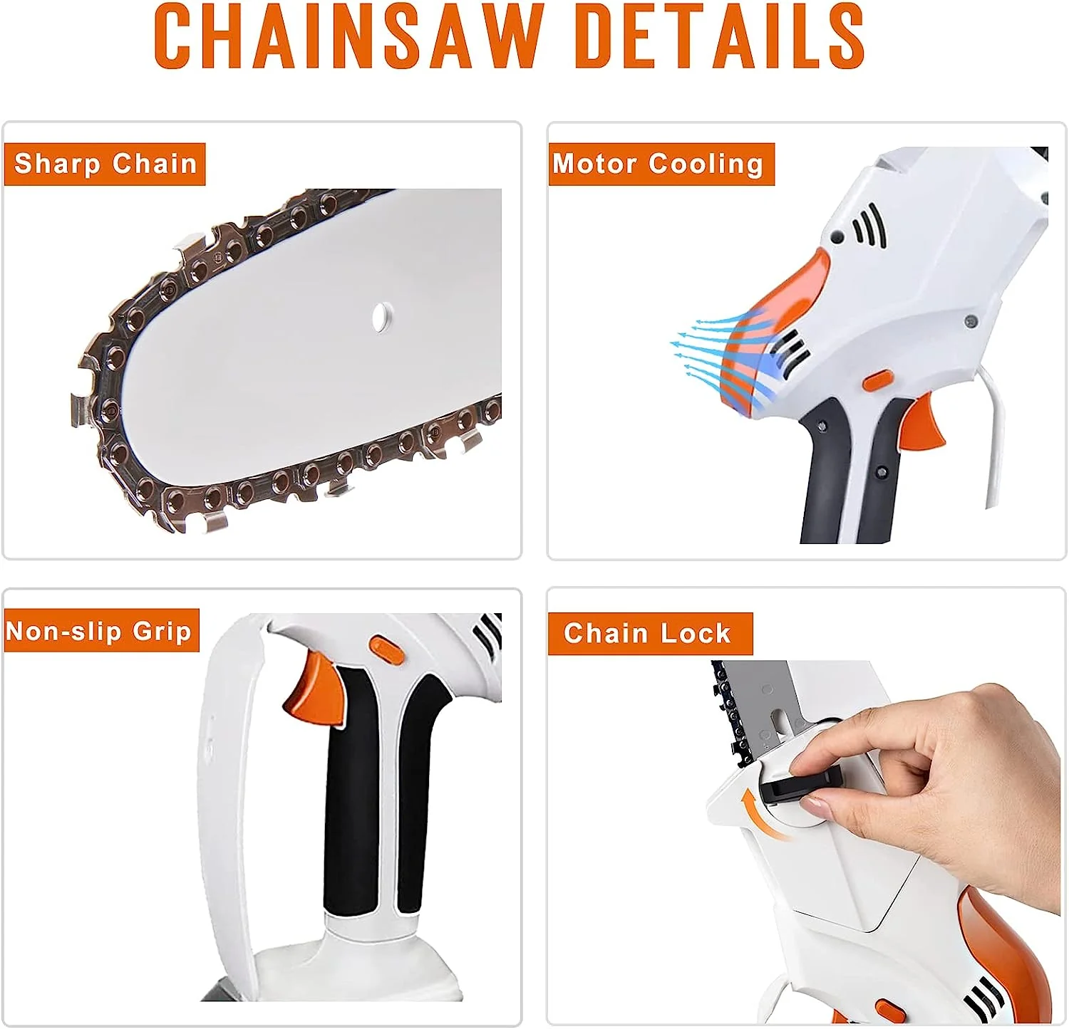 (Clearance Sale 70% OFF) Mini chainsaw - Image 3