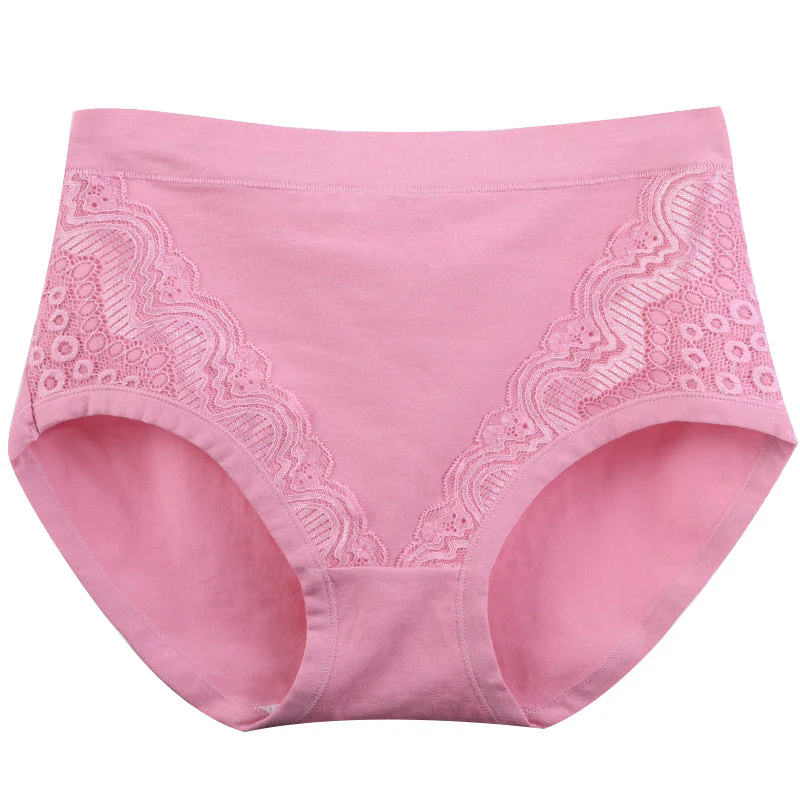 Plus Size High Waist Leak Proof Cotton Panties - Image 6