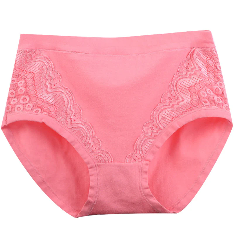 Plus Size High Waist Leak Proof Cotton Panties - Image 8