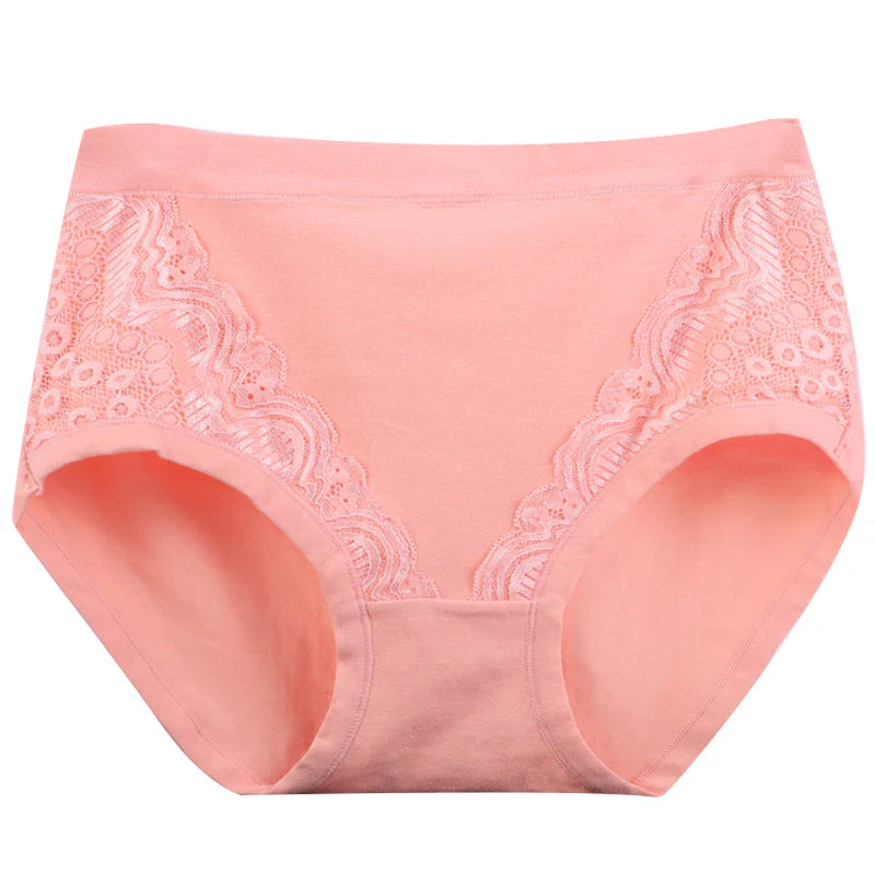 Plus Size High Waist Leak Proof Cotton Panties - Image 9