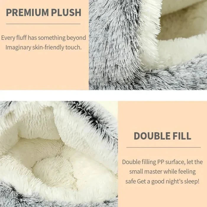 Plush Bed For Dogs & Cats - Image 15