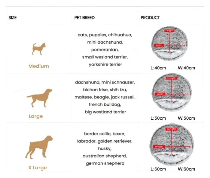 Plush Bed For Dogs & Cats - Image 17