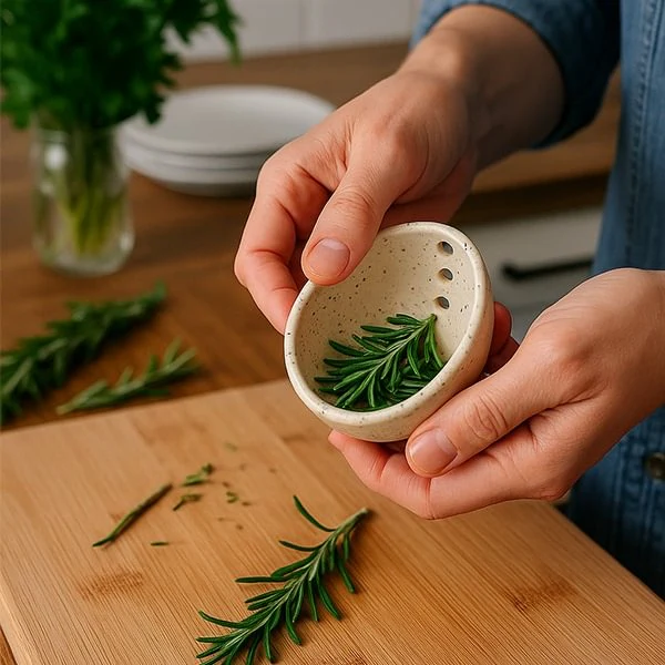 Pottery Herb Stripper - Image 5