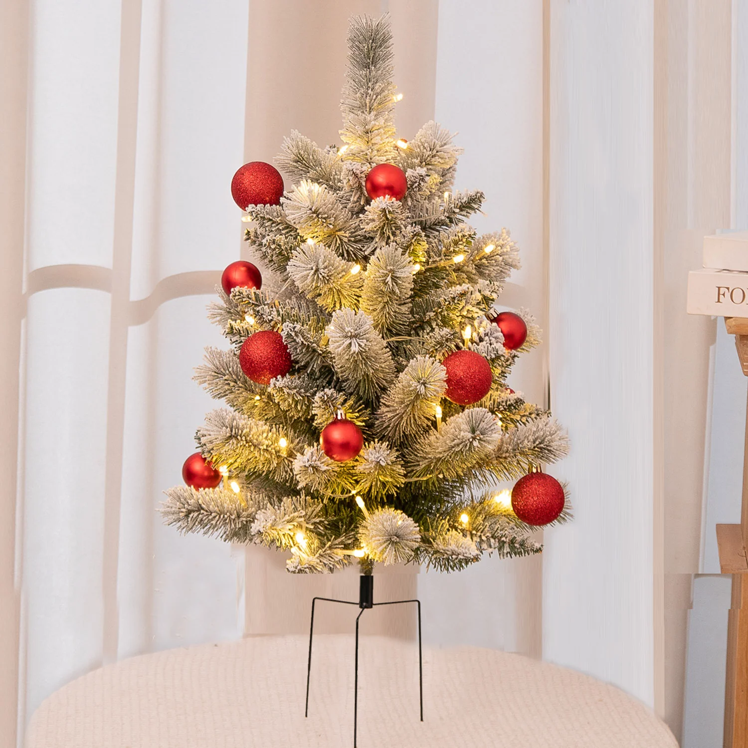 Pre-Lit Artificial Christmas Tree - Image 6