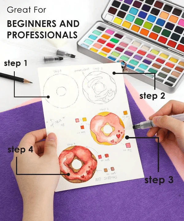 Premium Watercolor Set - Image 13