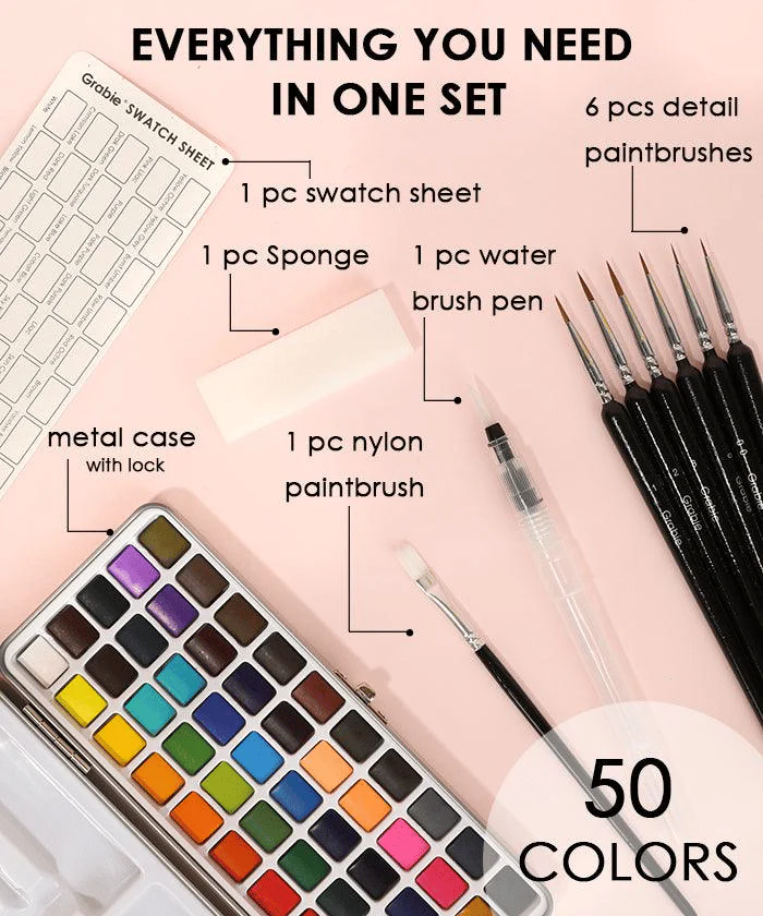 Premium Watercolor Set - Image 3