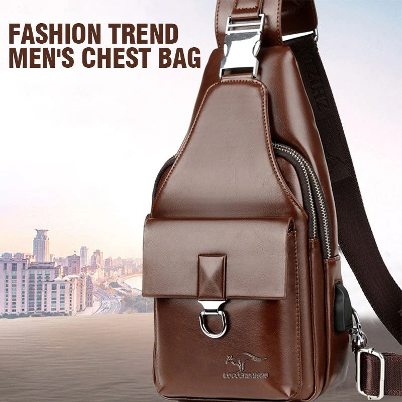 Rechargeable waterproof high-quality chest bag - Image 2