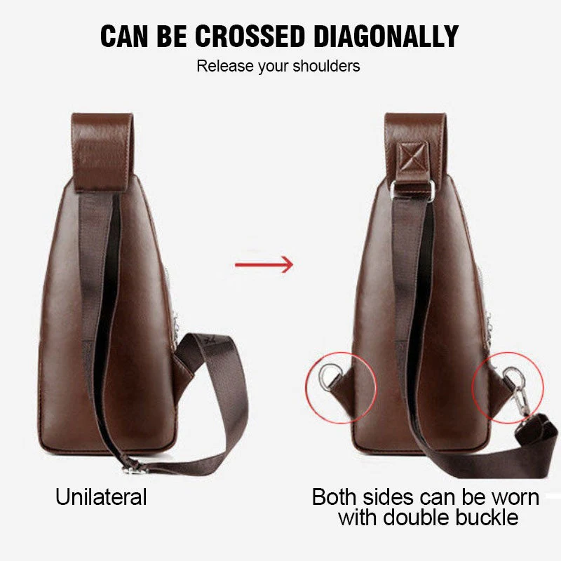 Rechargeable waterproof high-quality chest bag - Image 4