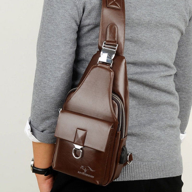 Rechargeable waterproof high-quality chest bag - Image 9