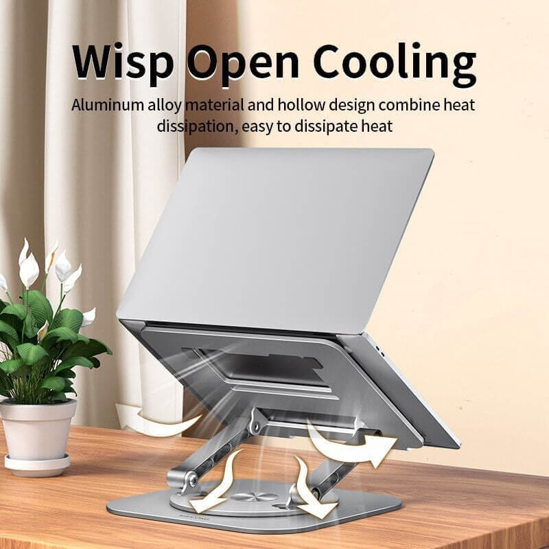 Laptop Stand Aluminum Alloy Rotating Bracket - Image 3