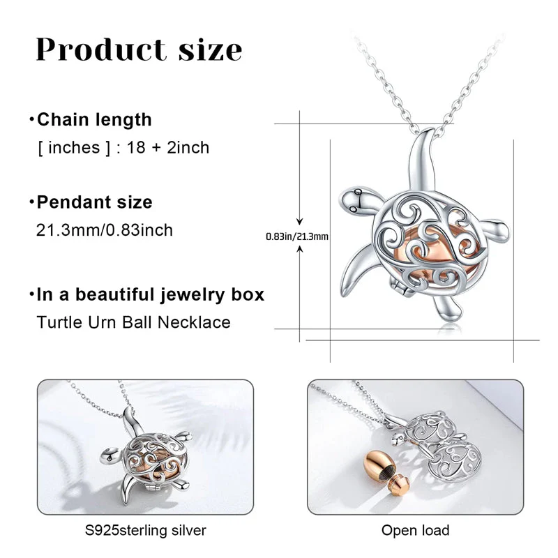 925 Sterling Silver Cremation Urn Memorial Pendant Necklace with Hollow Urn Cremation Jewelry for Ashes - Image 51