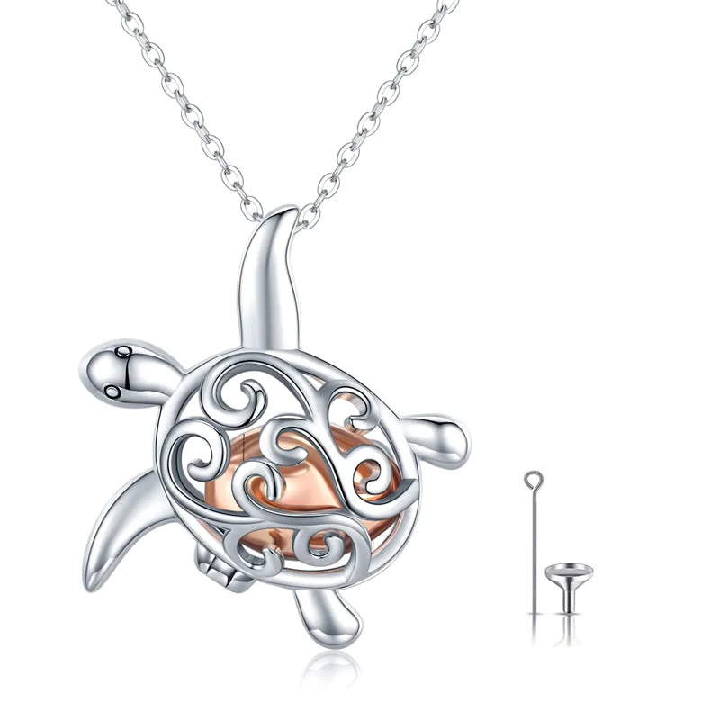 925 Sterling Silver Cremation Urn Memorial Pendant Necklace with Hollow Urn Cremation Jewelry for Ashes - Image 75