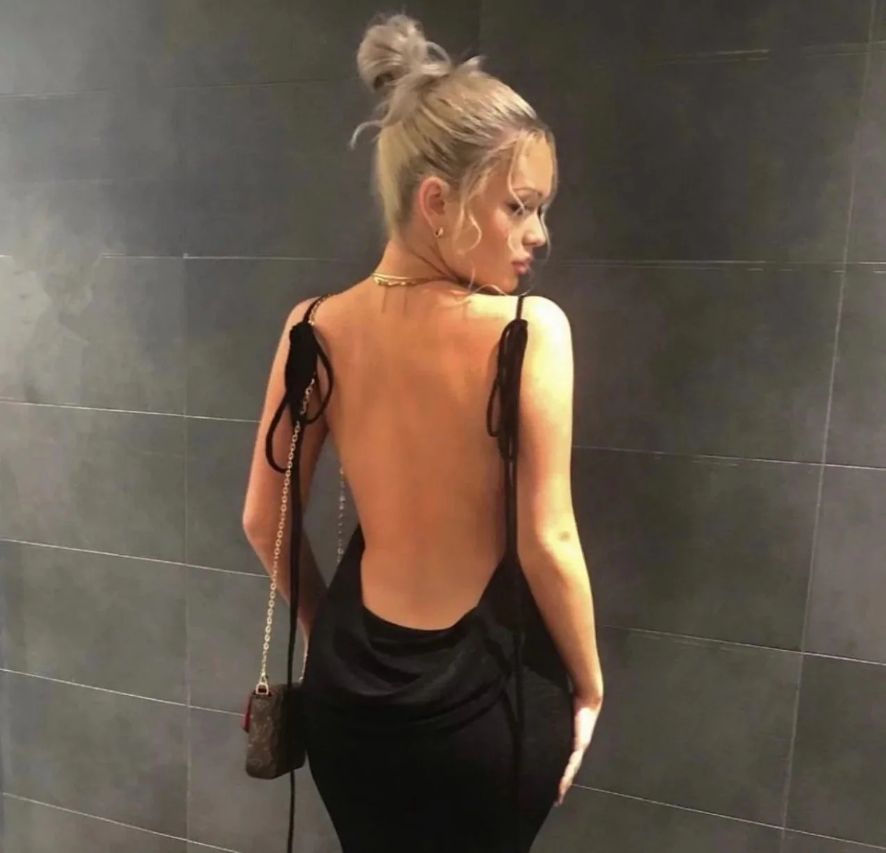 Serenity Backless Maxi Dress - Image 4