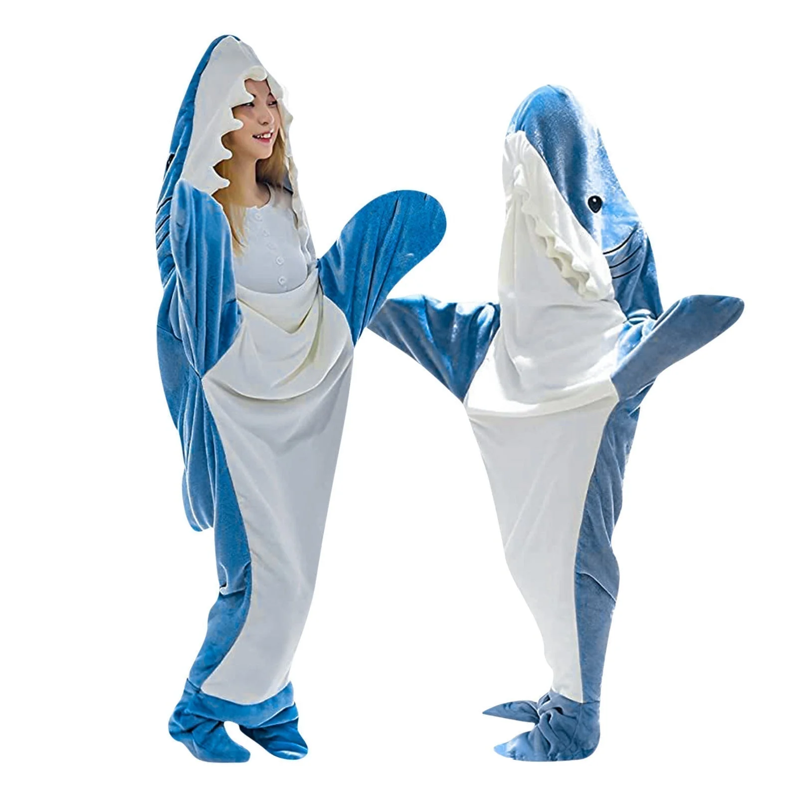 Shark Blanket Flannel Loungewear - Image 5