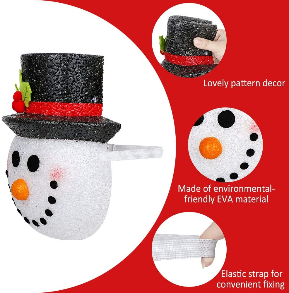CHRISTMAS SALE-Snowman Porch Light Cover Two pack - Image 8