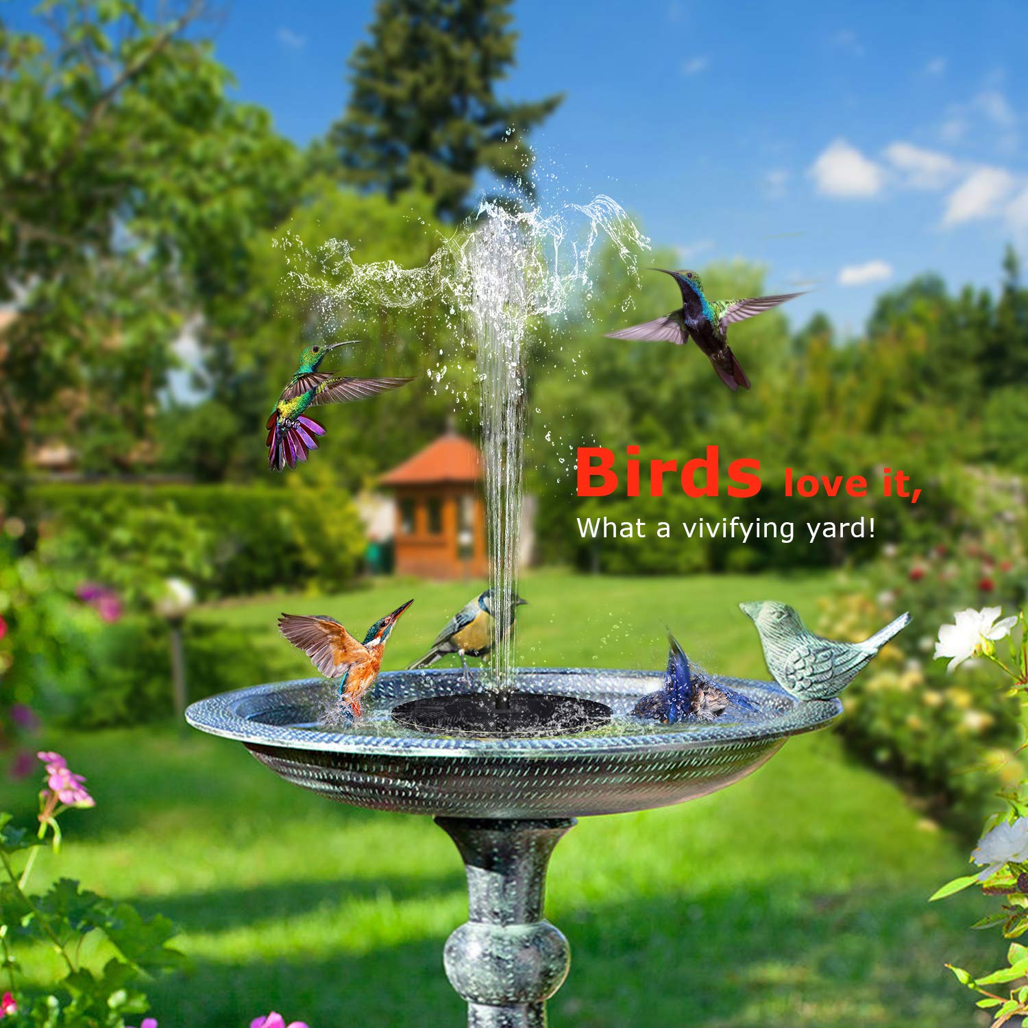 Solar outdoor fountain-The perfect garden decoration - Image 2
