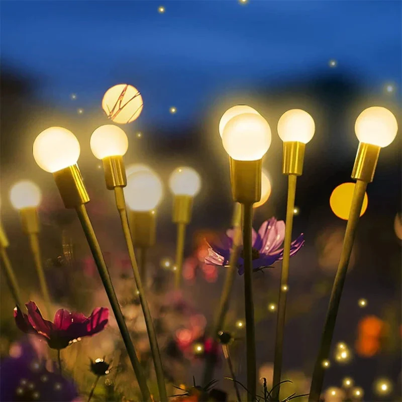 (garden-upgrade)Starburst Swaying Solar Garden Lights - Image 2