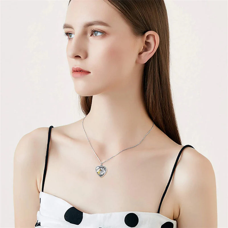 Sterling Silver Dog Urn Necklace/Ring for Ashes Dog Memorial Keepsake Cremation Jewelry Gifts for Women Dog Lovers - Image 4