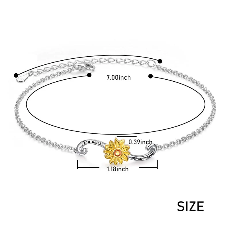 Sterling Silver Forever in My Heart CZ Cremation Urn Locket Memorial Ashes Holder Bangle Urn Keepsake Bracelet - Image 7