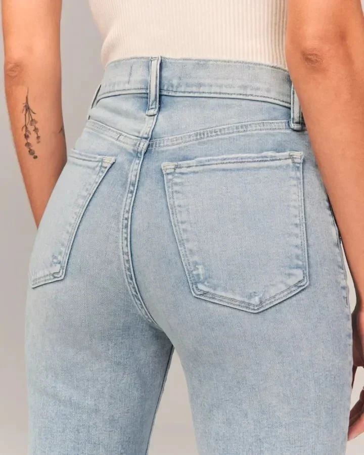 Ultra High Rise Stretch Flare Jean - Image 3