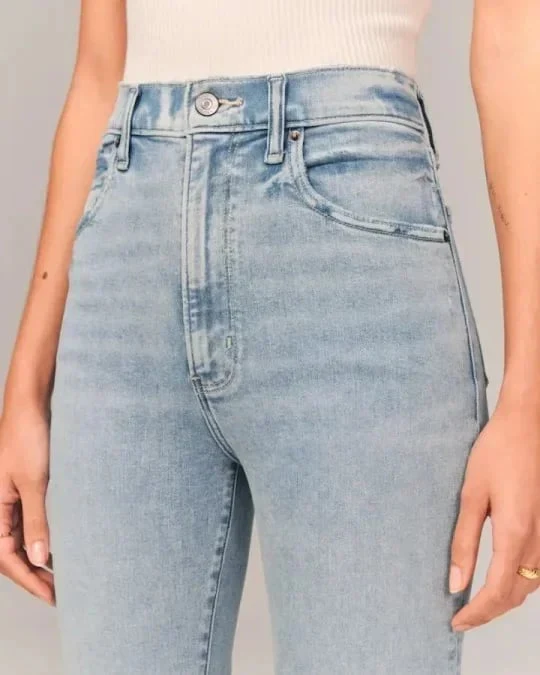 Ultra High Rise Stretch Flare Jean - Image 4
