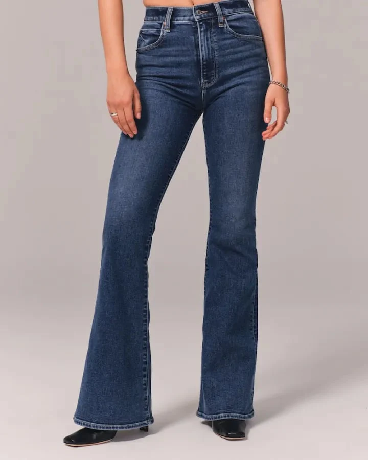 Ultra High Rise Stretch Flare Jean - Image 8
