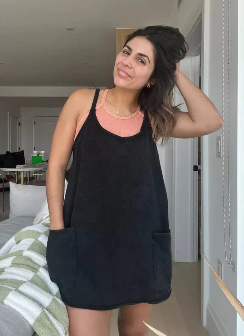 Wide Mini Dress - Image 18