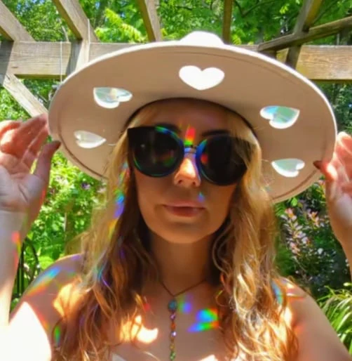 Suncatcher Cowgirl Straw Prism Hat - Image 5