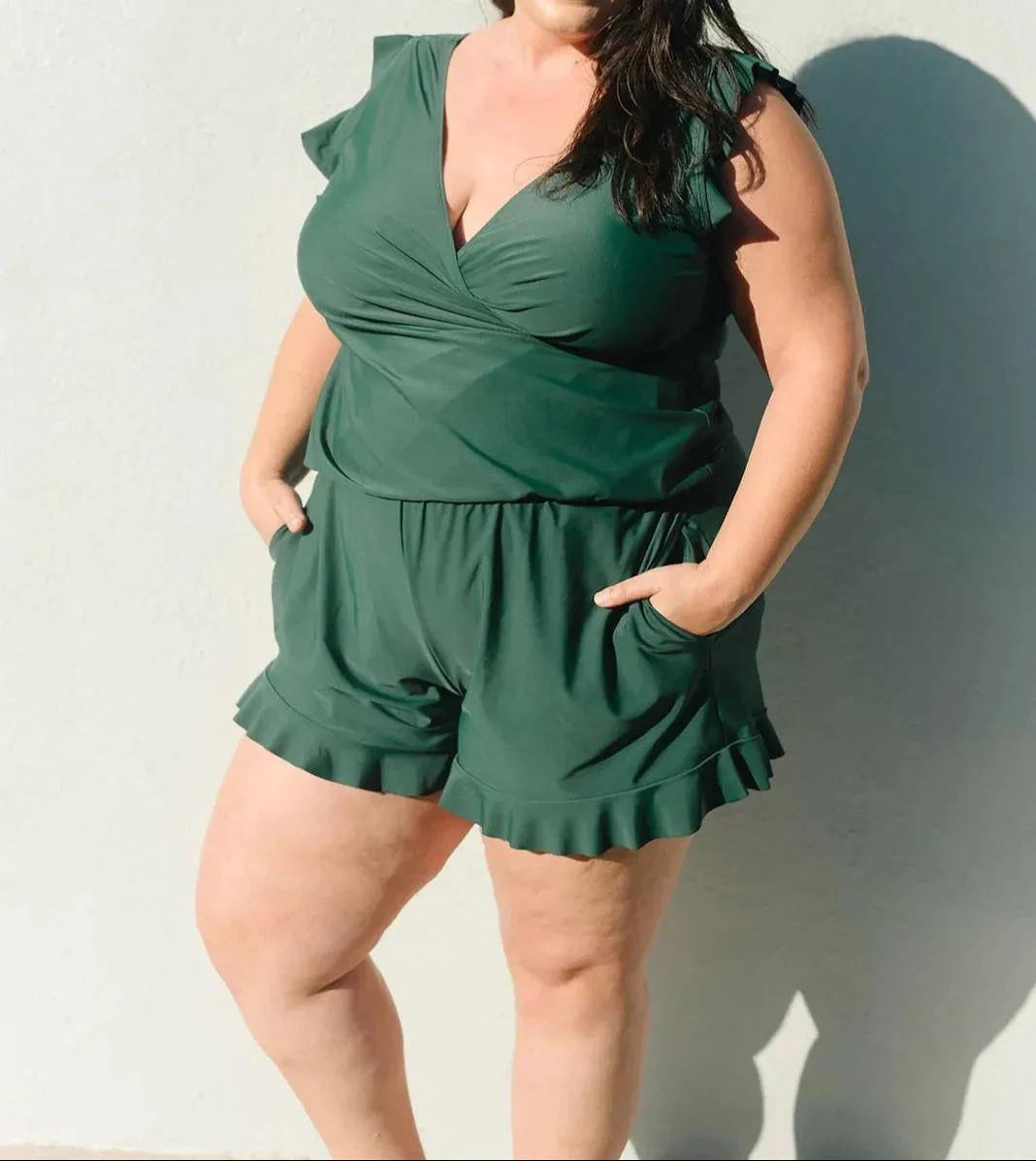 Swim Romper Built-in Bra - Image 20
