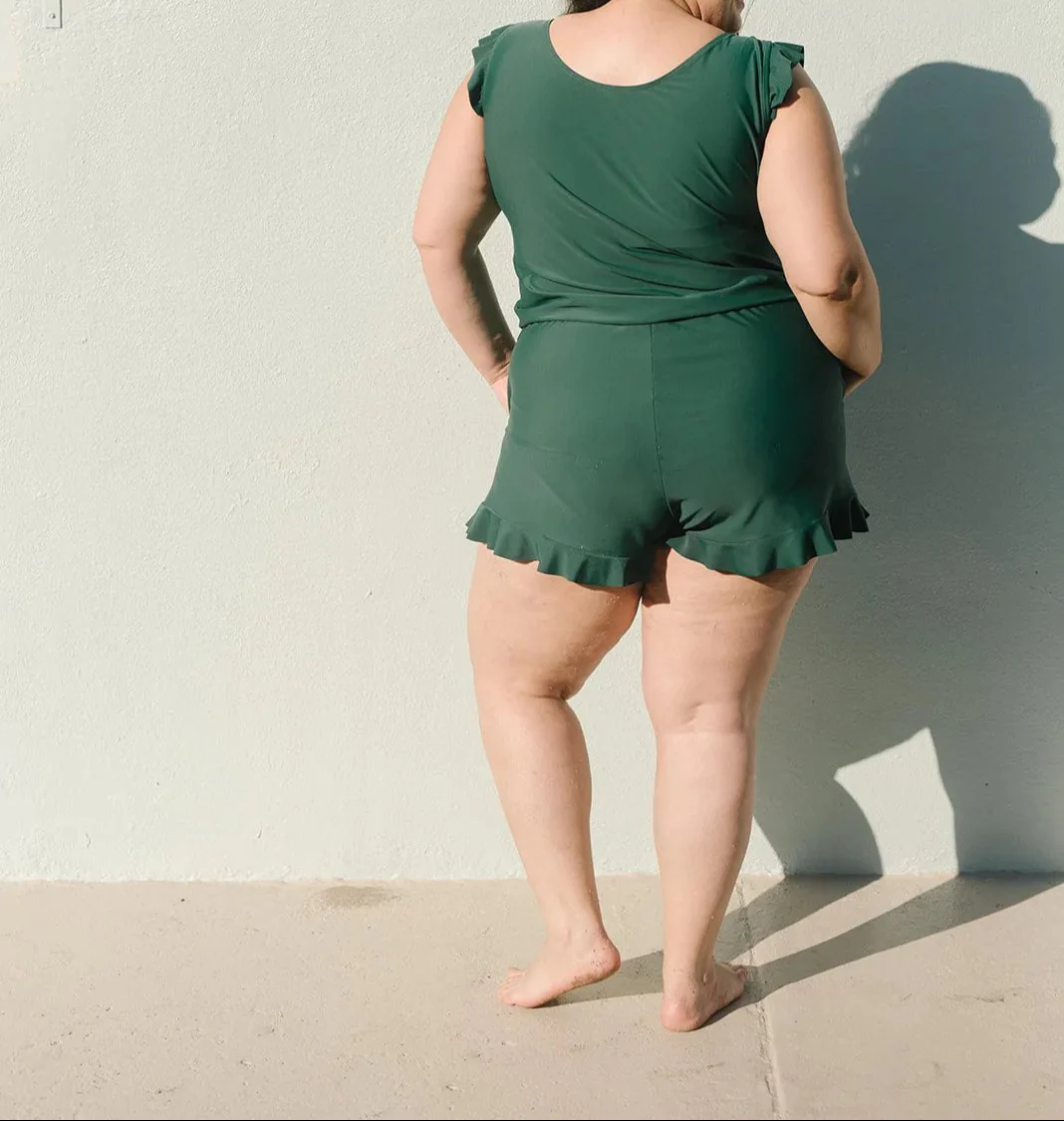 Swim Romper Built-in Bra - Image 10