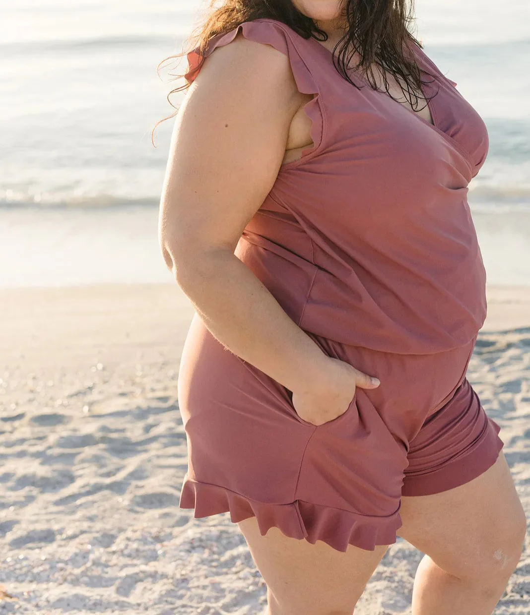 Swim Romper Built-in Bra - Image 6