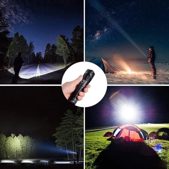 LED Rechargeable Tactical Laser Flashlight High Lumens-Buy 2 Free Shipping - Image 11