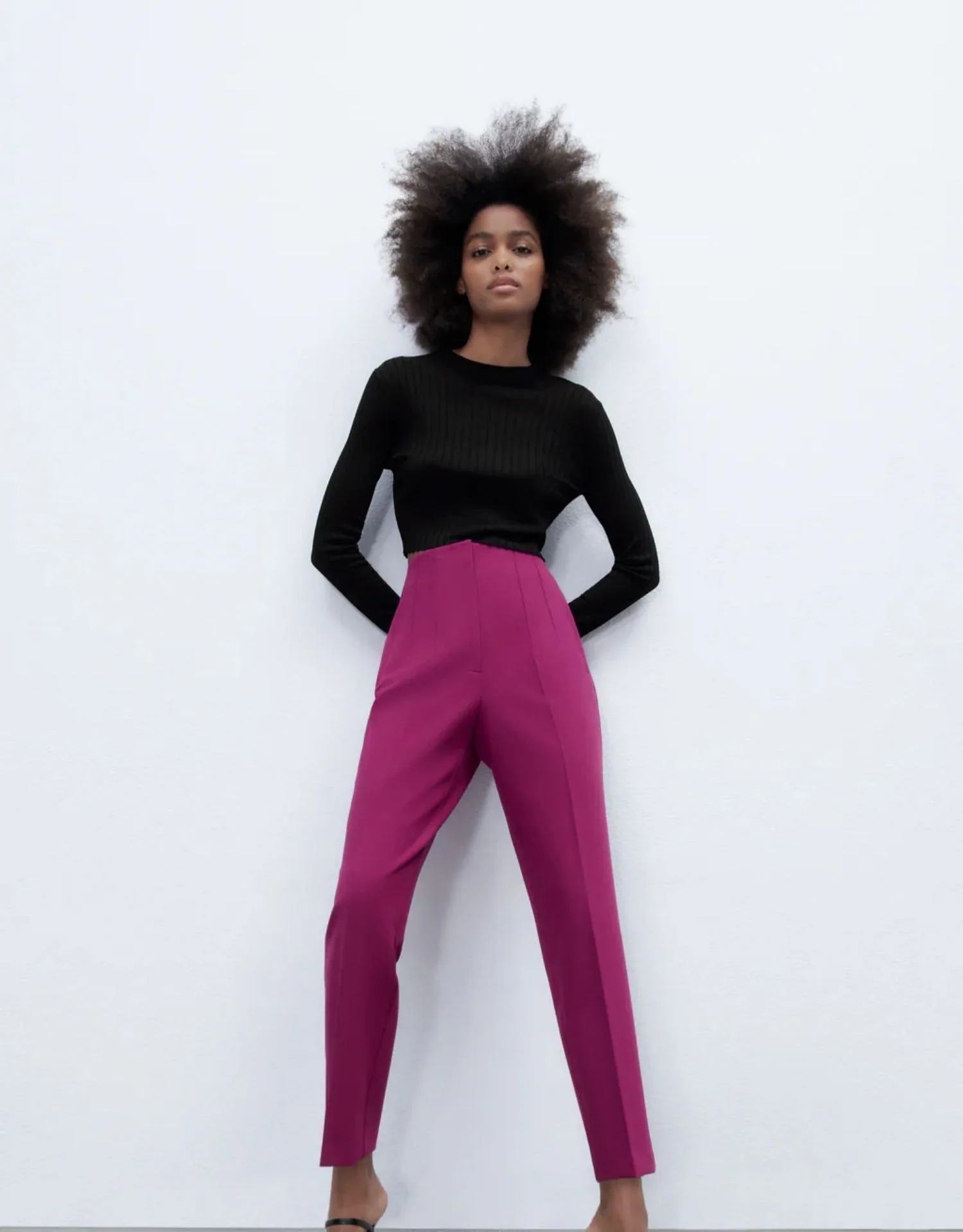 Tailored Pleat High Waist Pants(Buy 2 Free Shipping) - Image 15