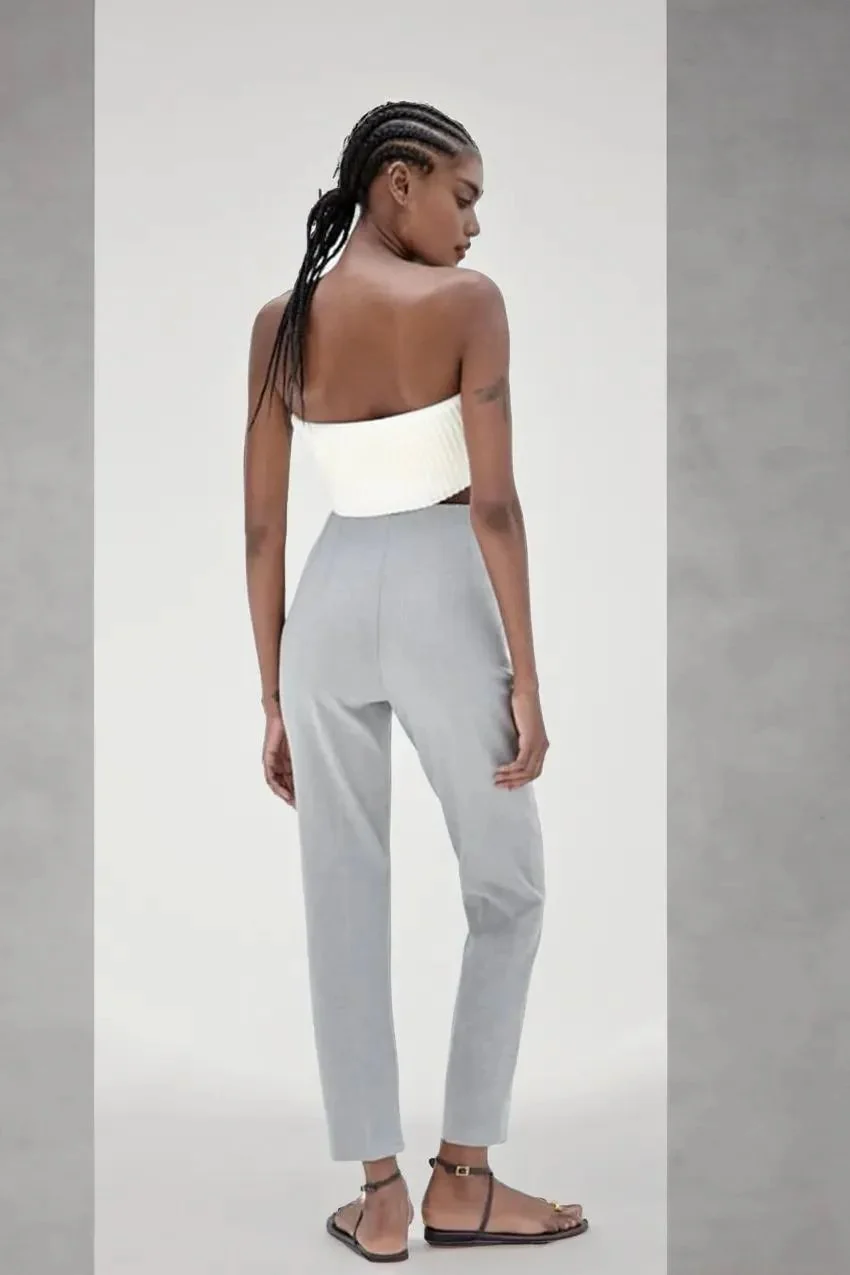Tailored Pleat High Waist Pants(Buy 2 Free Shipping) - Image 9