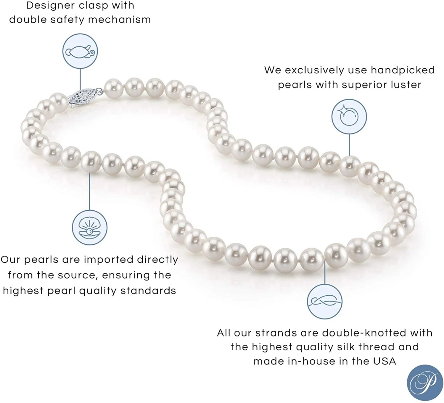 Temperament deep sea shell pearl necklace【Necklace + Bracelet + Earrings】 - Image 11