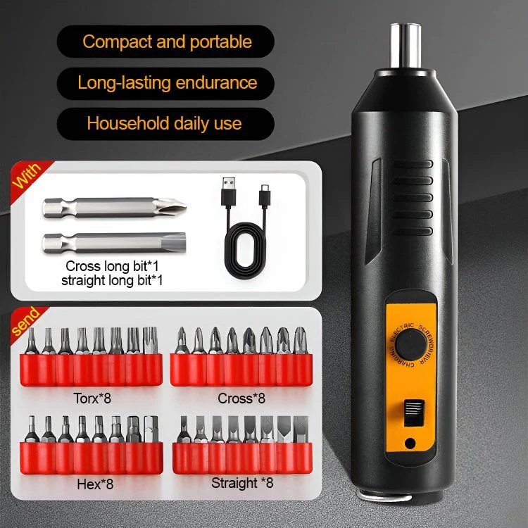 Portable Home Use Electric Screwdriver Set - Image 3
