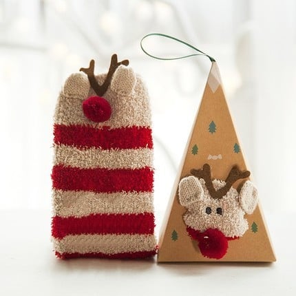 🎄Christmas Sale- 49% OFF🎁Cute Christmas Style Thickened Warm Socks - Image 15